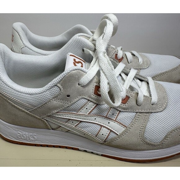 ASICS Tiger Women's Lyte Classic Shoes White Orange Size 11 - Picture 3 of 10